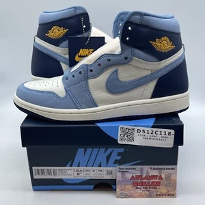 Größe 8,5 W - Air Jordan 1 Retro OG High First in Flight Blue White (FD2596-400) - Bild 1 von 8