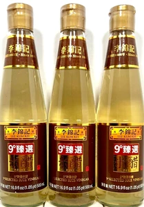 Lee Kum Kee 9 Selected Rice Vinegar 16.9 oz ( Pack of 3 ) ~12/2025 - Picture 1 of 4