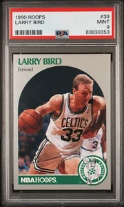 1990 Hoops 39 Larry Bird - PSA 9 - Picture 1 of 2