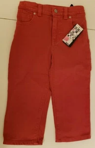 Quicksilver Skinny Fit Denim Rust Toddler Boys 24M Jeans Adjustable Waist NWT - Picture 1 of 10