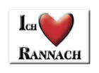 RANNACH (GU) AUSTRIA ÖSTERREICH STEIERMARK KÜHLSCHRANKMAGNET ICH LIEBE I LOVE