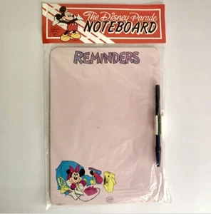 Disney Parade Vintage 1986 Noteboard Reminders Sealed Collectable Minnie Mouse - Picture 1 of 5