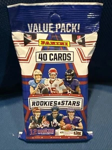 2024 Panini Rookies and Stars Football FAT PACKS LETS GO! 40 Cards Factory Seal - Picture 1 of 3
