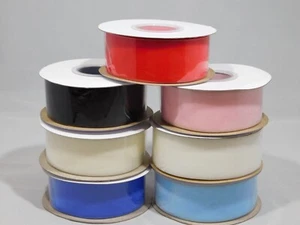 Full Roll 5 metres or 1 metre Velvet Ribbon 15mm 25mm 438mm Tape Trim UK - Picture 1 of 10