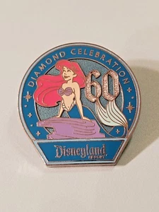 Disney Girls Mystery Pack Pin 109282 DLR 60th Diamond Celebration Ariel - Picture 1 of 4