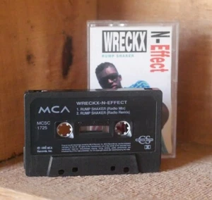WRECKX-N-EFFECT Rump Shaker Cassette Cassingle Tape 1992 MCA UK ed - Picture 1 of 3