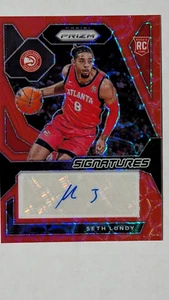 2023-24 Panini Prizm Seth Lundy #RSI-LUN /88 AND Origins Auto #RA-SLA HAWKS - Bild 1 von 7