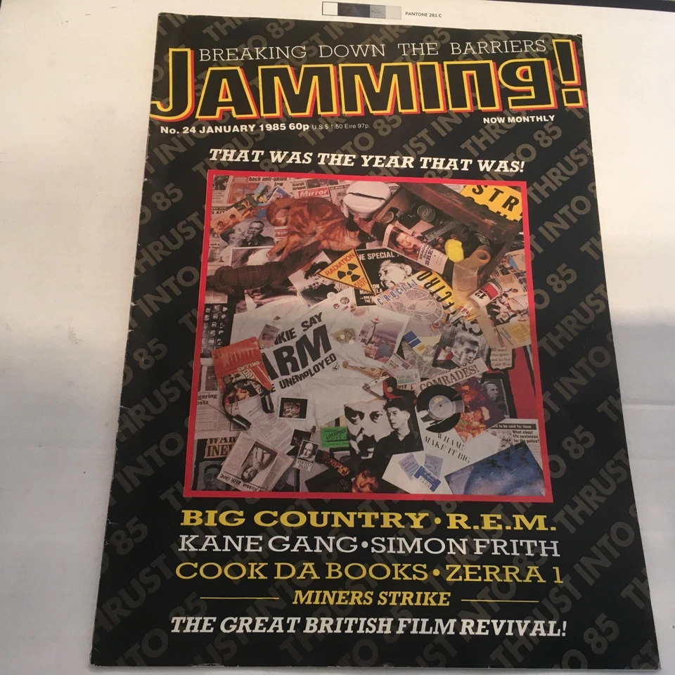 Jamming Magazine: No.24 January 1985-Kane gang/REM/ Big Country - Image 1 of 1
