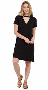 Ingear Womens Choker Neck Cutout Swim Coverup Dress - Picture 1 of 5