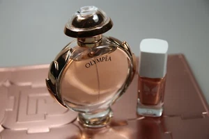 Paco Rabanne Olympea 50 ml Eau de Parfum Spray + 9ml Nagellack Nail Polish - Bild 1 von 4