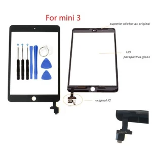 Screen Digitizer Replacement Glass Touch For iPad Mini 3 A1599 A1600 Black - Picture 1 of 5
