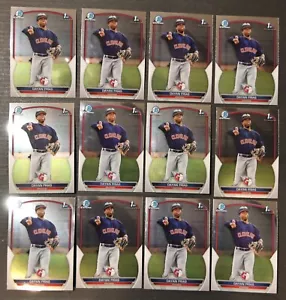 DYAN FRIAS 2023 1st Bowman Chrome Prospects #BCP-26 (12x) RC - Guardians - Picture 1 of 3