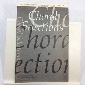 Litany Of Celebration Hal Hopson Choir Sheet Music Choral Octavo Unison - Picture 1 of 5