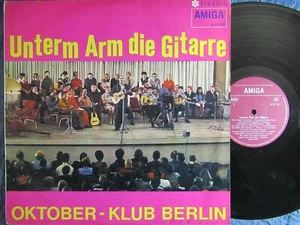 OKTOBER-KLUB BERLIN Unterm Arm die Gitarre / DDR LP 1968 AMIGA FÜR DICH 855153 - Bild 1 von 2