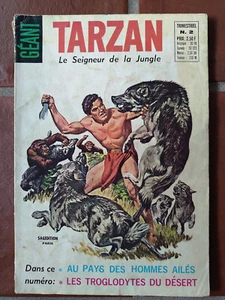 TARZAN GEANT N° 2 : LA CITADELLE ATOMIQUE - Russ Manning - Sagédition 1969 - Imagen 1 de 1