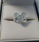 Disney Mickey Mouse  Crystal Inspired Costume Jewellery Ring. Super Sparkly!!!