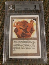Primal Clay - Revised BGS 9Q+ Highest Graded MTG