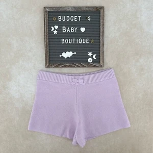 JANIE AND JACK Purple Sweater Shorts Size 14 - Picture 1 of 3