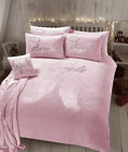 Teddy Fleece Angel Wings Duvet Cover Set with pillowcase Cushions Cover throw 