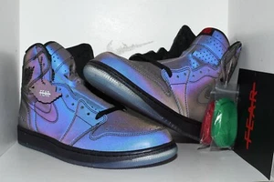 NIKE AIR JORDAN 1 ZOOM FEARLESS MENS BASKETBALL SHOES - MENS SZ 9.5 - Picture 1 of 14
