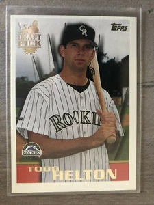 Todd Helton 1996 Topps Draft Pick Rookie Year Player Card. Colorado Rockies - Picture 1 of 2