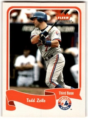 2004 Fleer Tradition Todd Zeile #237 Montreal Expos - Image 1 of 2