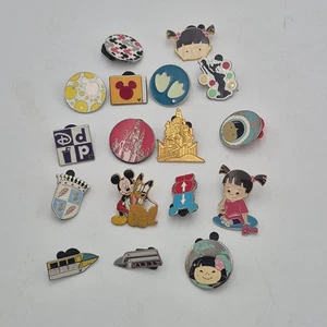 Vintage Disney Pins 17 Stück Mickey Mouse, Boo, Disneyland Sammlerstück Cartoon - Bild 1 von 20