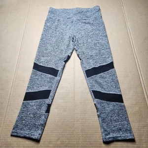 FP Movement Free People Good Karma Leggings Women's M Gray Black Skinny USA - Picture 1 of 4