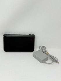 New Nintendo 3DS XL LL Metallic Black Console w/ Charger - USA Seller