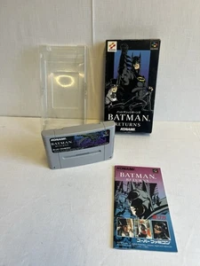 SNES Konami SHVC-BJ-Batman Returns, Japan Version komplett mit Begleitheft - Bild 1 von 6