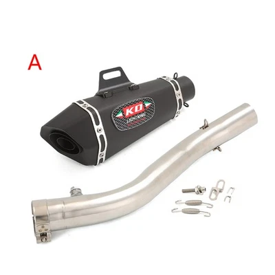 For Honda CBR600F4i 2001-2007 Mid Exhaust Link Pipe Slip On Muffler DB Killer - Image 1 of 4