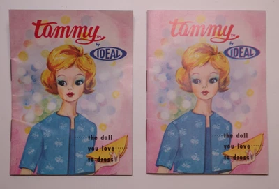 Dos mini catálogos vintage de muñecas Tammy ideales - años 60 Foto 1 de 4