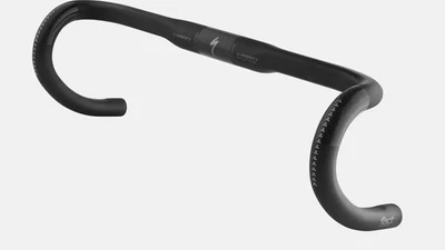 Specialized S-Works 42cm Shallow Bend Carbon Fiber Road Bicycle Handlebars - Image 1 of 4