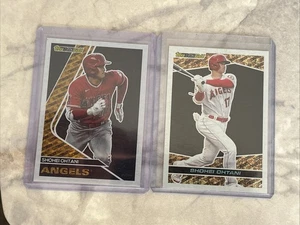 2021 & 2023 Topps Shohei Ohtani Baseball BG-13 & BG-4 - Picture 1 of 2