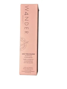 Wander Beauty On-the-Glow Blush and Illuminator - Strawberry Fields/Nude Glow - Picture 1 of 2