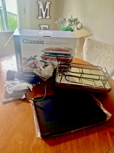Swissmar Classic Raclette Grill - Red Non-Stick Reversible - 8 Person - Picture 1 of 3
