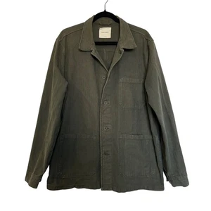 A Days March Mens Original Herringbone Overshirt Shirt Jacket Size XXL Olive - Picture 1 of 11