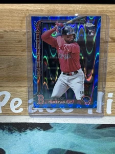 2025 Topps Chrome Baseball - Carlos Narvaez (RC) (#194) - Blu Lava /150 - Foto 1 di 2
