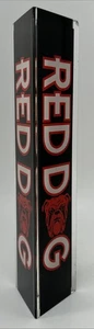 Red Dog Beer Three Sided Acrylic Tap Handle Draft Keg Man Cave Vintage 90s - Picture 1 of 23