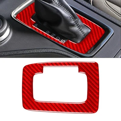 Carbon Fiber Gear Shift Panel Cover Trim For Ford Ranger Sport 2015-2022 2018 - Image 1 of 4