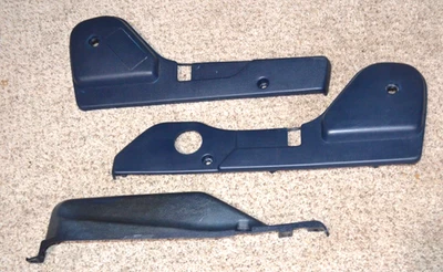 1985 1986 1987 1988 1989 TOYOTA MR2 SEAT COVER TRIM PANEL BEZEL SURROUND BLUE Foto 1 de 4