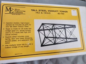 Micro Engineering HO Scale Tall Steel Viaduct Tower - Picture 1 of 1