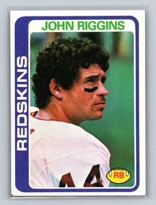 John Riggins 1978 Topps #215 Washington Redskins - Picture 1 of 2