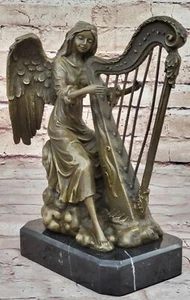 Auguste Moreau`s Angel Harpist: Fine Art Museum Quality, Home Decor Piece Art NR - Imagen 1 de 10