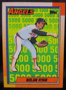 1990 Topps Nolan Ryan 5000K Baseball Card #3 (001)