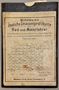 Profilkarte für Rad- und Motorfahrer Nr. 68 Regensburg antiquarisch - Bild 1 von 6