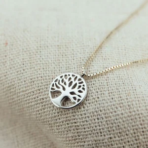 Kette mit Anhänger Lebensbaum Baum des Lebens Silber 925 von TARA - Bild 1 von 8