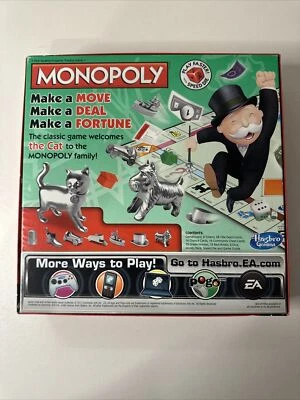 Monopoly Classic Board Game Hasbro 2013 Version With The Cat Brand - Image 1 of 4