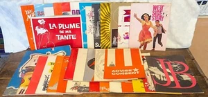 Vintage Lot Of 34 Musical And Theater Souvenir Books and Programs - Picture 1 of 13