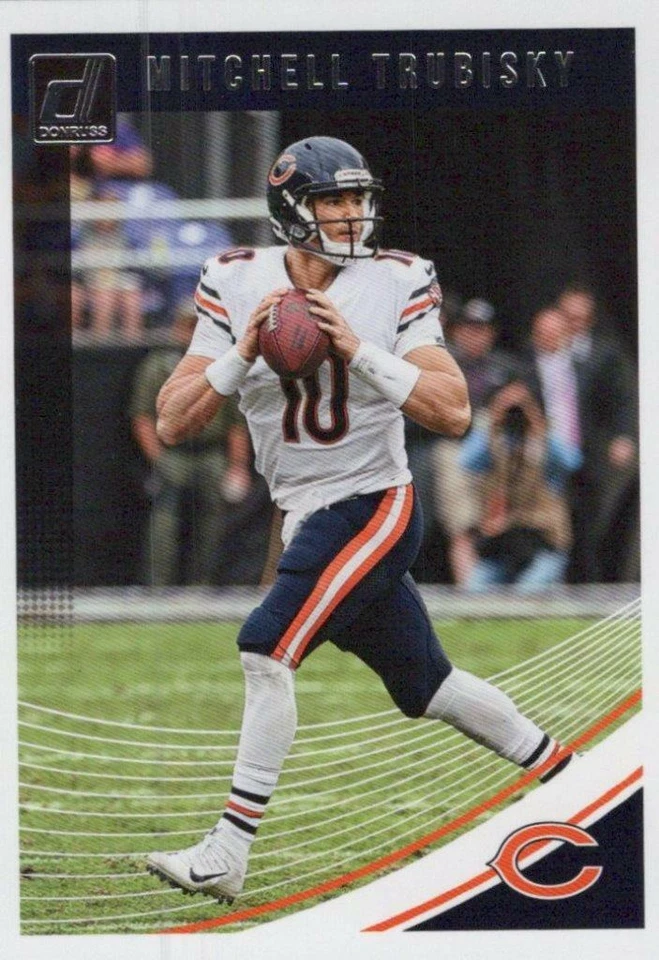 2018 Donruss #46 Mitchell Trubisky Bears - Image 1 of 1